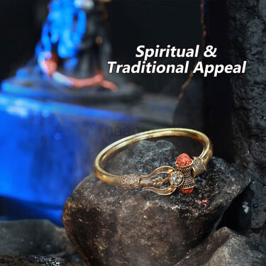 Golden Mahadev Watch +Rudraksha Kada (MWK1)