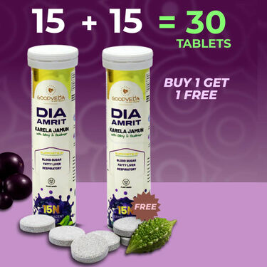 Natural Karela Jamun Sugar Control Wellness Drink - Buy 1 Get 1 Free (NUTRA3)