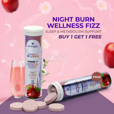 Night Burn Wellness Fizz Sleep & Metabolism Support Buy 1 Get 1 Free (NUTRA4)