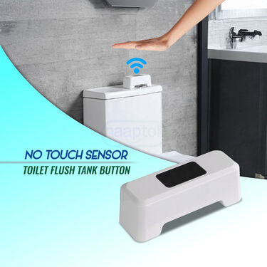 No Touch Sensor Toilet Flush Tank Button