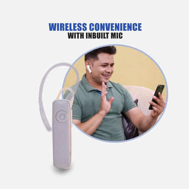 Designer Portable Pocket Power Bank And Bluetooth Headset With Free Trimmer (PB26)