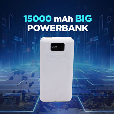 Inbuilt Cable 15000 mAh Big Powerbank (PB28)