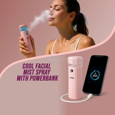 Cool Facial Mist Spray With Power Bank (PB30)