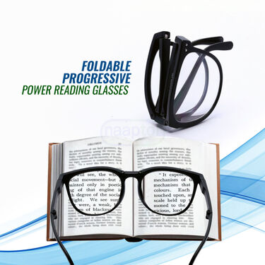Foldable Progressive Power Reading Glasses (PFORG)