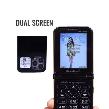 Dual Screen Premium Flip Mobile (PMH4)