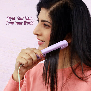 Ceramic Hair Straightener With Free Wireless Earbuds (PHSWP)