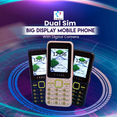 Dual Sim Big Display Mobile Phone With Digital Camera (PMH3)
