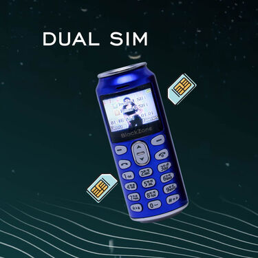 COLA Can Shape Feature Mobile Phone Dual Sim mobile (PMH5)