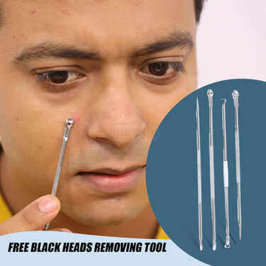 Stylish Golden Trimmer  + Free Black Heads Removing Tools (PMTBRT1)