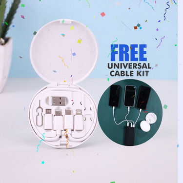 Stylish Golden Trimmer With Free Universal Cable Kit (PMTDC)