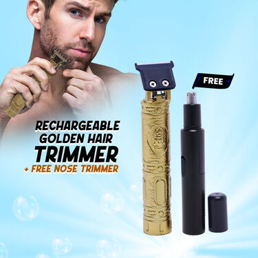 Stylish Golden Trimmer With Free Ear & Nose Trimmer (PMTNT)