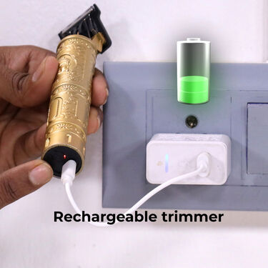Stylish Golden Trimmer With Free Ear & Nose Trimmer (PMTNT)