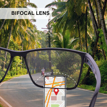 Photochromic Bifocal Adaptive Power Reading Glasses(PBORG22)