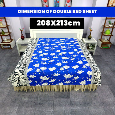 Pack of 10 Mega Double Bedsheet Combo (10BS1)