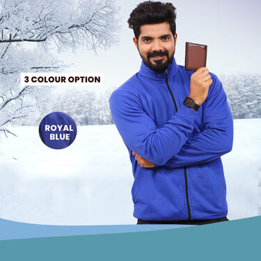 Pick Any 1 Fleece Jacket with Digital Watch And Wallet Free (1FJ9)