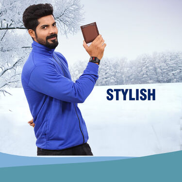 Pick Any 1 Fleece Jacket with Digital Watch And Wallet Free (1FJ9)