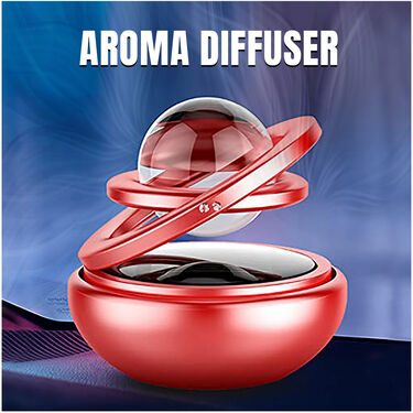 Car Dashboard Red Solar Crystal with Perfume (REDSOL)