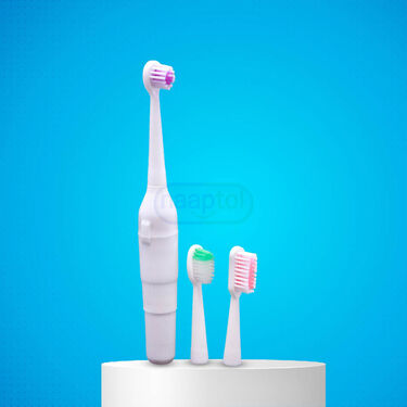 Electric Toothbrush With 3 Brush Heads (RTB5)