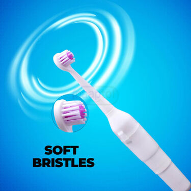 Electric Toothbrush With 3 Brush Heads (RTB5)