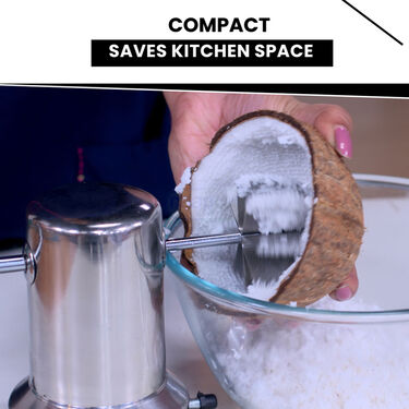 Stainless Steel Coconut Scrapper (SCS1)