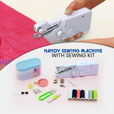 Handy Sewing Machine with Sewing Kit (SEM4)