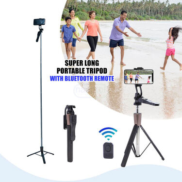 Super Long Portable Tripod With Bluetooth Shutter (SLTS)