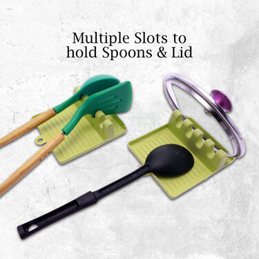 Spoon Spatula & Cover Lid Rest Stand (SRS1)