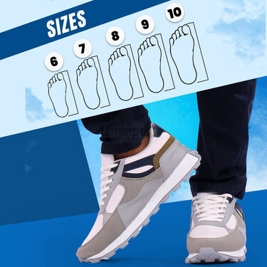 Pick Any 1 Stylish  Sport Shoes And Free Stretchable Watch (SSC11)