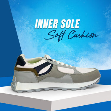 Pick Any 1 Stylish  Sport Shoes And Free Stretchable Watch (SSC11)