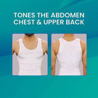 Instant Tummy & Chest Shaper For Men BOGO (SV3)