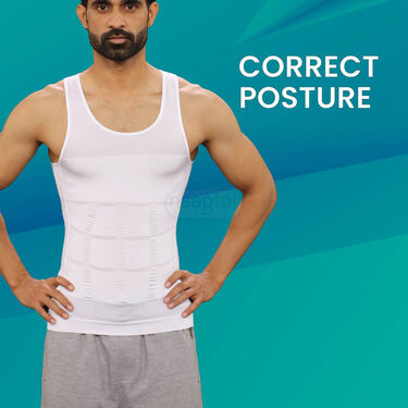 Instant Tummy & Chest Shaper For Men BOGO (SV3)