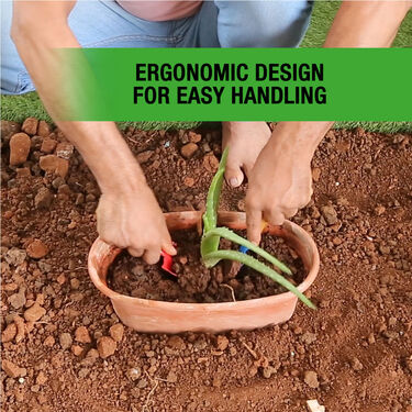 3 Pcs Sturdy Wooden Handle Safe Gardening Tools