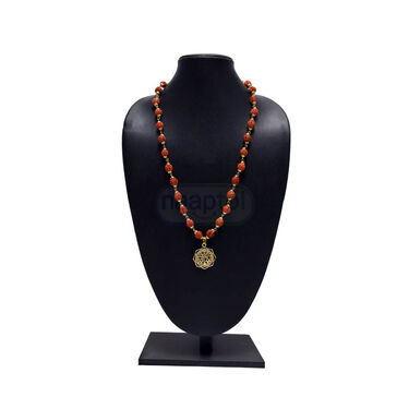 Rudraksh Mala With Shree Yantra Pendant (SYPRM2)