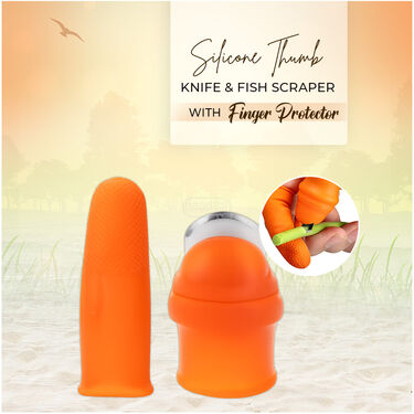 Silicone Thumb Knife With Finger Protector