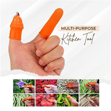 Silicone Thumb Knife With Finger Protector
