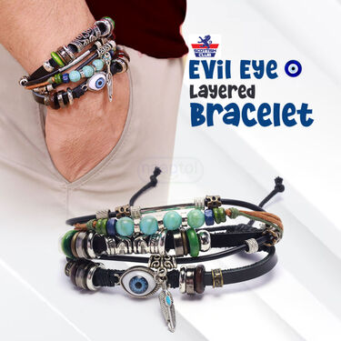 Evil Eye layered Bracelet (TESB3)