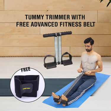 Tummy Trimmer With Free Advanced Fitness Belt (TTAF)