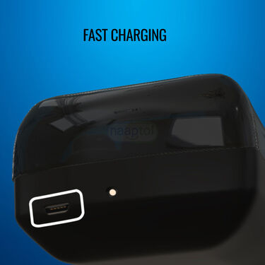 Smart Bluetooth Earbuds With LED Display Power Bank & Torch + Free Trimmer (TWS63)