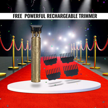 Smart Bluetooth Earbuds With LED Display Power Bank & Torch + Free Trimmer (TWS63)