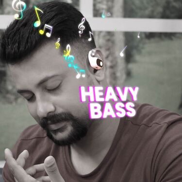 Clip-On Bluetooth Earphone With Display With Free Trimmer (TWS67)