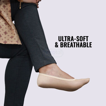 Pack of 5 Ultra Low Cut No Show Liner Socks For Women - Pick Any 1 (ULS1)