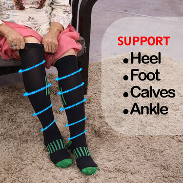 Varicose Spray with Pain Relief Compression Socks (PRS33)