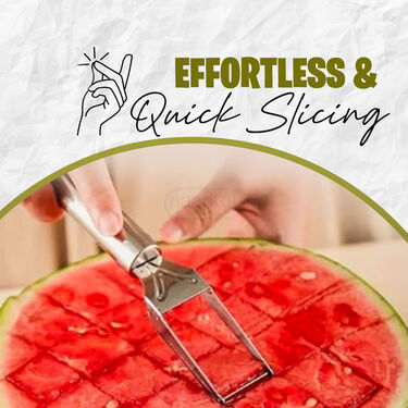 Watermelon Cutter With Fork Buy 1 Get  1 (WMC)