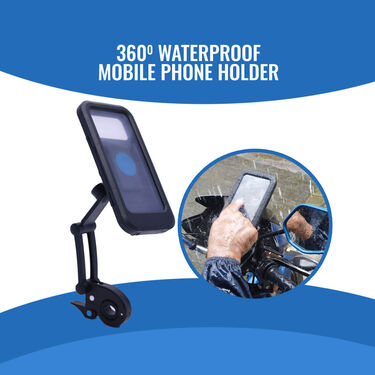 Waterproof 360 Rotating Bike & Motorcycle Phone Holder (WRPH)