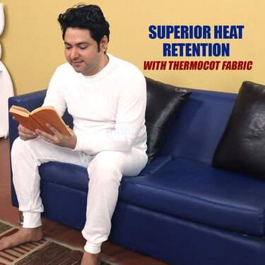 Warm And Comfortable White Thermal Set For Mens (WTS1)