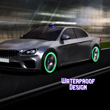 Automatic Glowing Roof and Tyre Light For Car