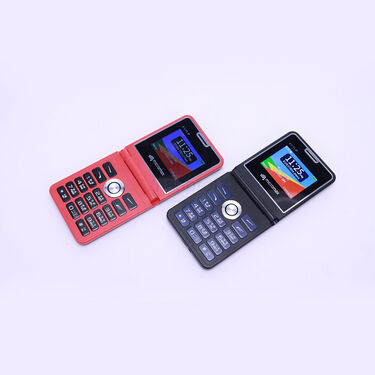 Micromax Dual Sim Big Screen Flip Mobile With Free Stylish Watch ( X1Flip)