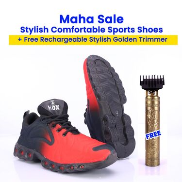 Sports Shoes + Free Stylish Golden Trimmer (SSC15)